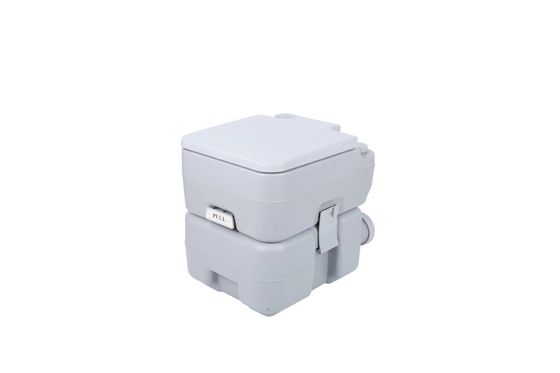Volwassenengrootte Vierkante toiletkomvorm Draagbaar toilet voor buitenshuis gerecycled materiaal