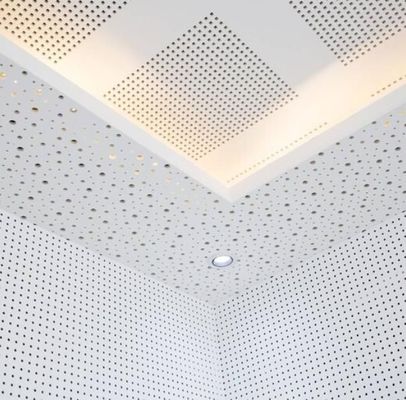 Karton afmetingen 613 x 623 x 130 160 mm plafondplaat van minerale vezels voor hotelversiering