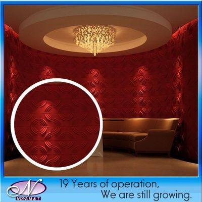 500mmx500mm akoestisch geluidsabsorptie 3D-bord 3D-paneel voor aangepaste wanddecoratie