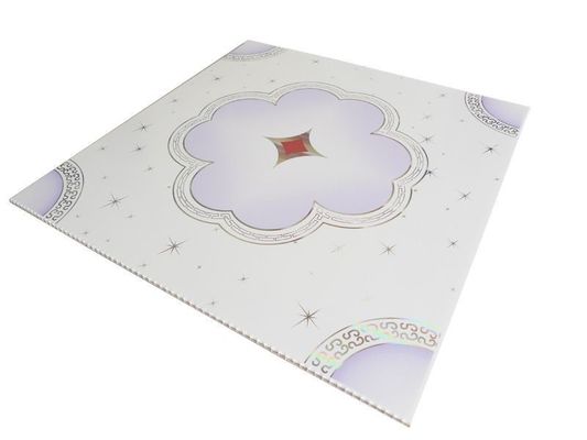 3D PVC-compositboard voor wand- en plafonddecoratieve grootte Ect pd109 Duurzaam materiaal