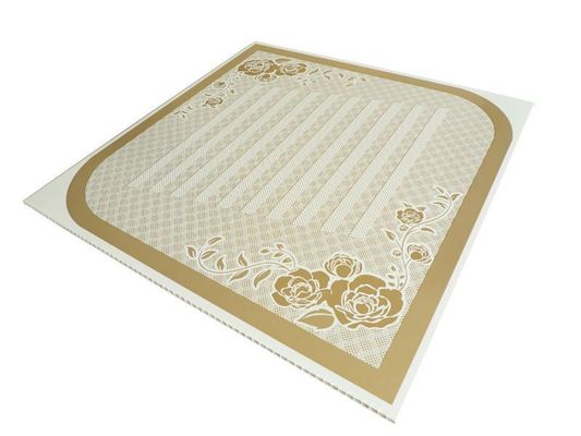 Decoratief PVC-compositpaneel van 500 mm x 500 mm met 3D-ontwerp