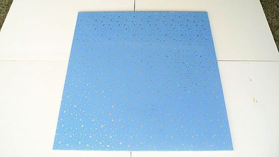 Gepersonaliseerde grootte 3D PVC-paneel / bord voor muur- en plafonddecoratieve in vergaderruimte