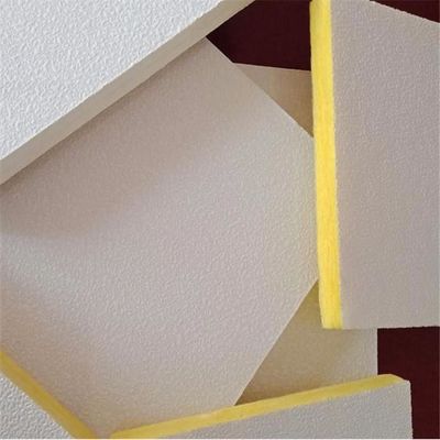 Brandvaste akoestische geluidsdichte glasvezel plafondplaat met plafond-T-grid-installatie
