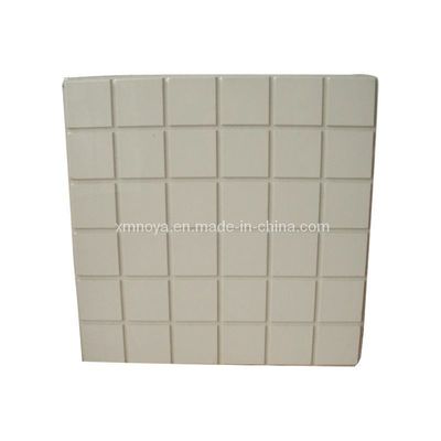 600 mm * 600 mm geperforeerd plafond van mineraalwol voor geluidsabsorptie binnen