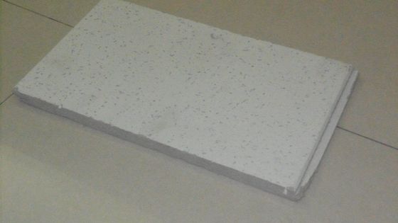 600 mm * 600 mm geperforeerd plafond van mineraalwol voor geluidsabsorptie binnen