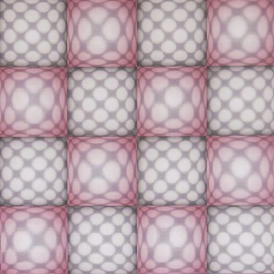 PD127 Kleurrijk 3D PVC-geweven composiet decoratief bord voor binnenmuur / plafond