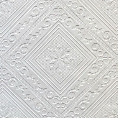 Gips Noya-CDG Kristal Decoratie Gipsplafondtegel met uitzonderlijk vakmanschap