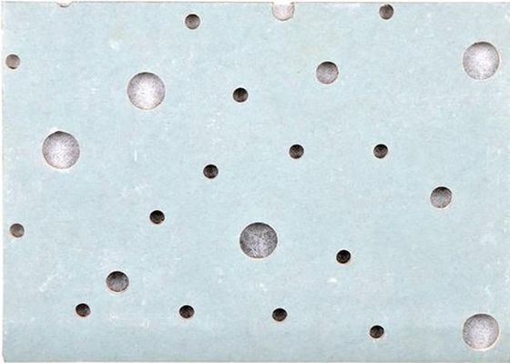 Geluidsdicht plafond 600*600mm Design akoestisch papiergezicht gipsplaten voor wanddecoratie