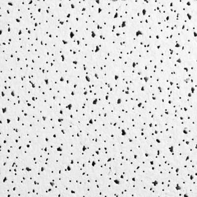 Hotelierperforated Mineral Fiber Wool Drop Ceiling Tile Boards voor akoestische geluidsisolatie