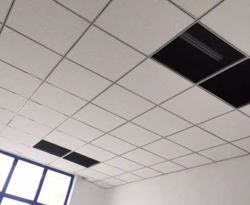 Plafondtegel van geperforeerd mineraalwol voor kantoorversiering en akoestische prestaties