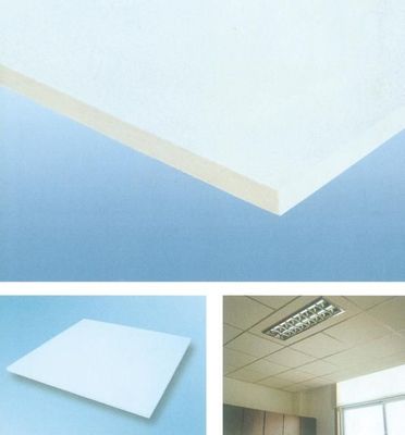 Veelzijdige plafondtegels van glasvezel voor houten installaties en akoestische verbeteringen