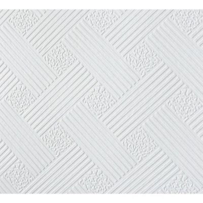 Acoustiek geluid PVC gips hangplafondtegels Dikte 7 mm-15 mm