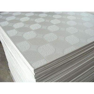 Acoustiek geluid PVC gips hangplafondtegels Dikte 7 mm-15 mm