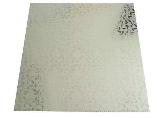 Interieur 3D PVC composiet wandplaat voor slaapkamer / winkel decoratie op 500mmx500mm
