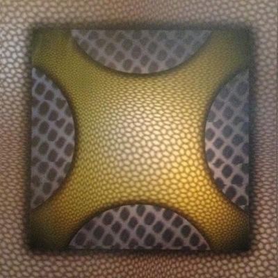 500mmx500mm Grootte Waterdicht PVC Plastic 3D Board voor binnenmuur/plafond decoratie