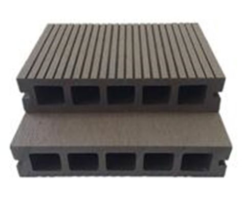 Houtkorrelpatroon Groen WPC vloer Synthetisch / Hout Plastic Composite Decking 90mm*40mm