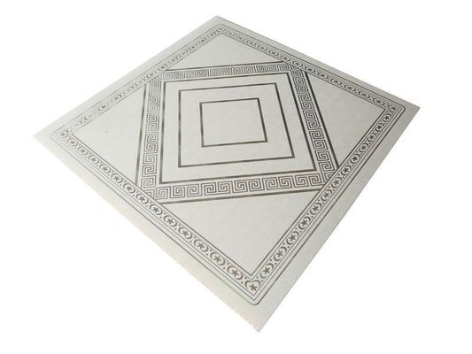 Waterdicht kleurrijk PVC 3D-paneel voor wanddecoratie in 500mmx500mm Grootte