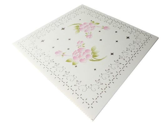 Waterdicht kleurrijk PVC 3D-paneel voor wanddecoratie in 500mmx500mm Grootte