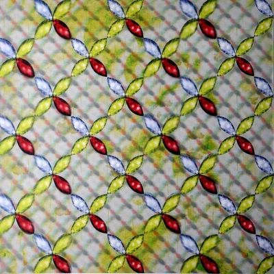 500*1000*3.0mm MD103 Waterdicht Plastic 3D Plafondpaneel / Plaat voor interieur