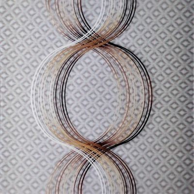 Magische ruimte Plastic 3D Interieur Wand Decoratie Panel 460mm*460mm Grootte en vele ontwerpen