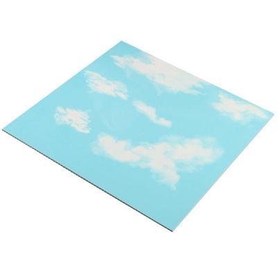 500mmx500mm Kleurrijk PVC 3D-bord voor wanddecoratie Kleurrijk Patroon Magische ruimte