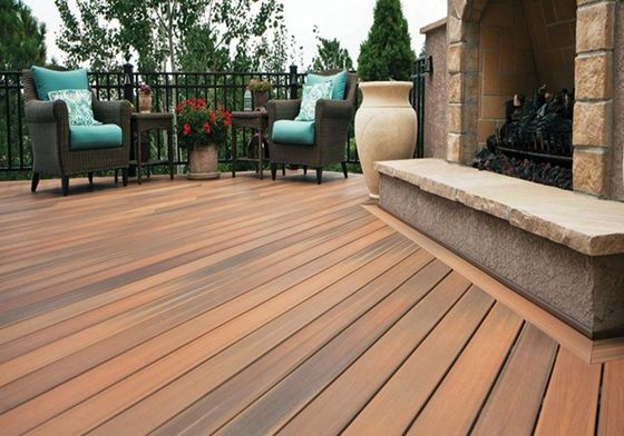 135mm*25mm Hout Plastic Composite Outdoor Decoration Dekoratie met materialen HS135*25-A