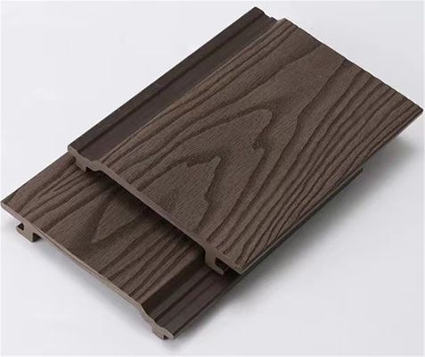 UV-bestendige WPC-wandbekleding 45% HDPE 50% afvalhoutvezels en duurzaam ontwerp