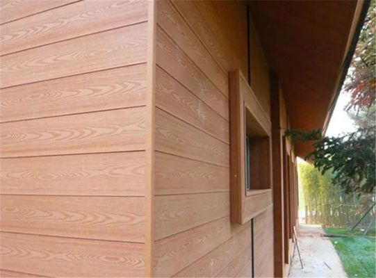 Buitenwandbekleding WPC gemaakt van recyclebare materialen Ny156*21