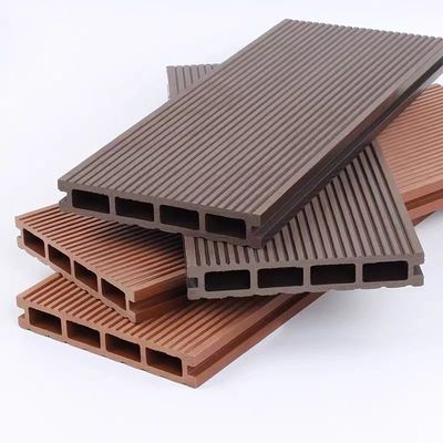 Eco Wood Composite WPC Buitendektegels met gegraafde oppervlakte materialen