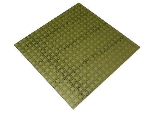 500 mm x 500 mm niet-op maat gemaakte kunststofcomposit 3D-paneel voor wanddecoratieve toepassing