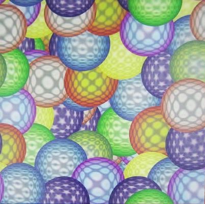 Gemakkelijk te installeren 3D PVC composietpaneel / bord voor wand- en plafonddecoratie
