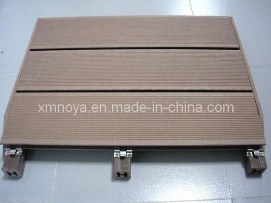 300*300mm WPC hout-plastic composiet buitenvloeren/dekbedekking voor tuinverbetering