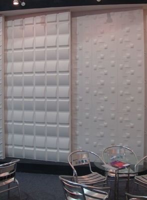 Kleurrijk akoestisch geluid 3D wandbord voor decoratief materiaal in kantoorgebouwen