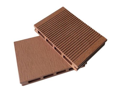 150mm*25mm Op maat gemaakte groene houten plastic composiet WPC-dekvloertegels