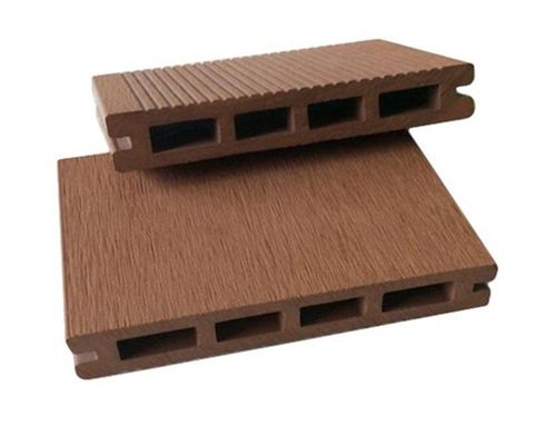 150mm*25mm Op maat gemaakte groene houten plastic composiet WPC-dekvloertegels