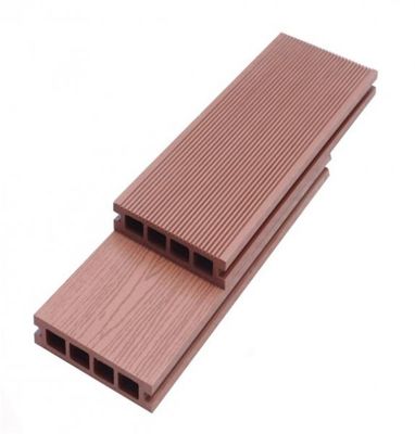 150mm*25mm Op maat gemaakte groene houten plastic composiet WPC-dekvloertegels