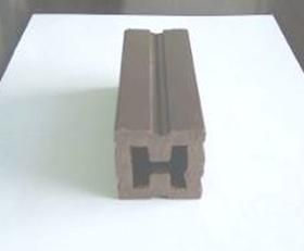 Buiten 150mm*25mm hout plastic composiet/WPC-dekbedekking voor dekmaterialen Veerkrachtig