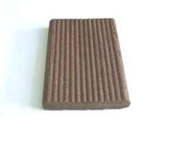 Buiten 150mm*25mm hout plastic composiet/WPC-dekbedekking voor dekmaterialen Veerkrachtig