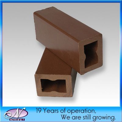 Buiten 150mm*25mm hout plastic composiet/WPC-dekbedekking voor dekmaterialen Veerkrachtig