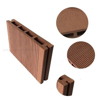Synthetisch hout-plasticcomposite/WPC-dekplaat voor buitentuin Shacman Sinotruk