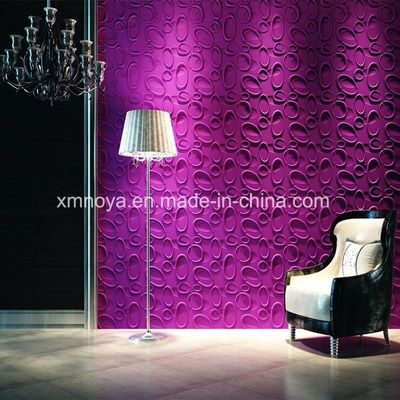 3D PVC wandpaneel voor interieurdecoratie in foto studio Op maat gemaakt 500mmx500mm Grootte