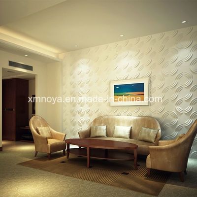 3D PVC wandpaneel voor interieurdecoratie in foto studio Op maat gemaakt 500mmx500mm Grootte