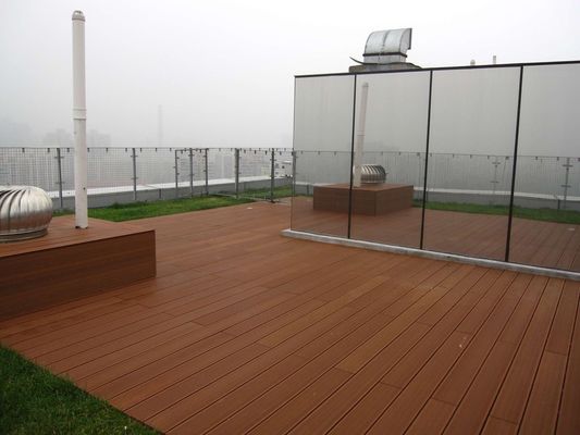 Gepersonaliseerd DSC0121 Synthetisch hout Plastic Composite WPC hek/dek voor buiten