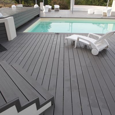 Waterdicht WPC-dek voor buitensport en recreatie