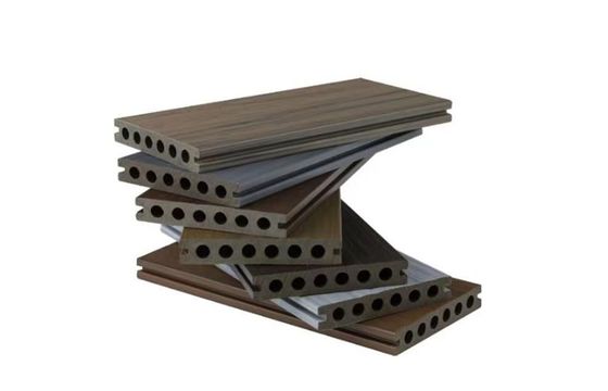 Gepersonaliseerd HS150*25-A waterdicht Buitenhouten Houten Plastic Compositewpc Dekken voor Verfraaiing