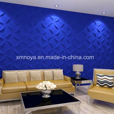Moderne decoratieve akoestische geluidsdichte 3D muren panelen 500mmx500mm voor aangepast