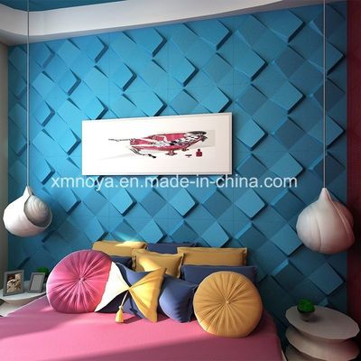 Moderne decoratieve akoestische geluidsdichte 3D muren panelen 500mmx500mm voor aangepast