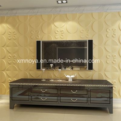 500mmx500mm akoestische panelen pvc 3d wandpaneel voor tv achtergrond in moderne woonkamer