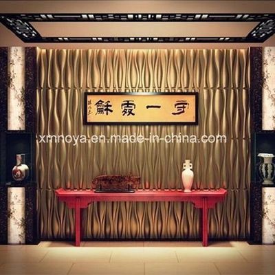 Gebruik in de woonkamer 500mmx500mm Art Modern Branddicht Bass Traps 3D Board voor gebouwontwerp