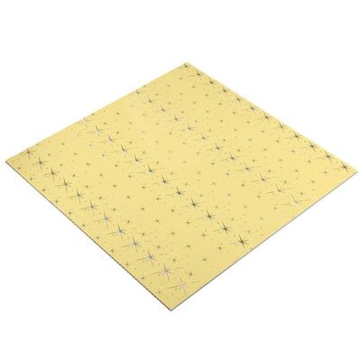 Indoor 500mmx500mm akoestische isolatie 3D wandpanelen voor tv achtergrond Modern